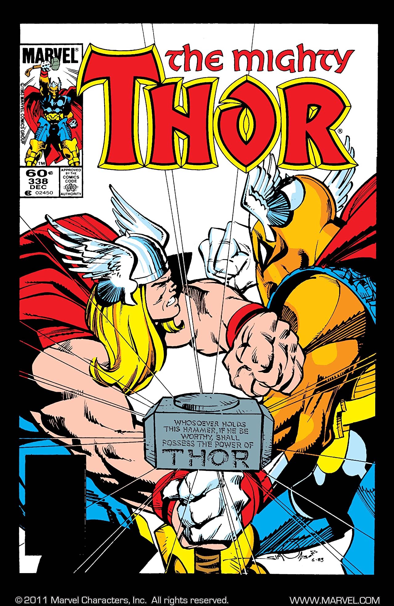 Thor #338 cover
