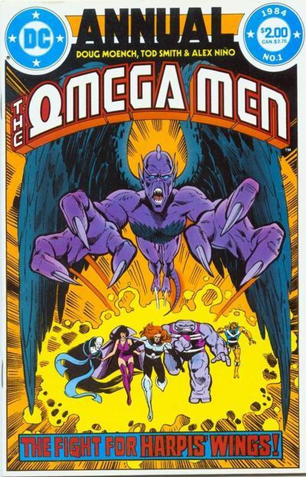 Omega Men Annual #1 cover