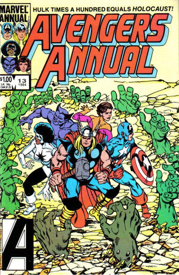 The Avengers Annual #13 cover