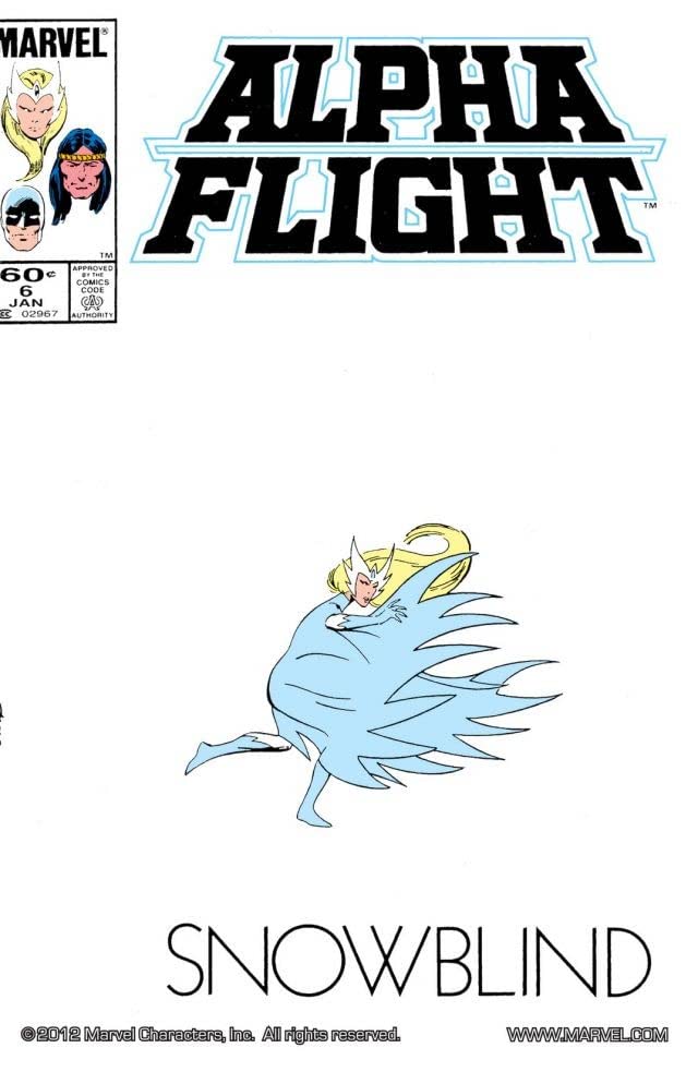 Alpha Flight #6 cover