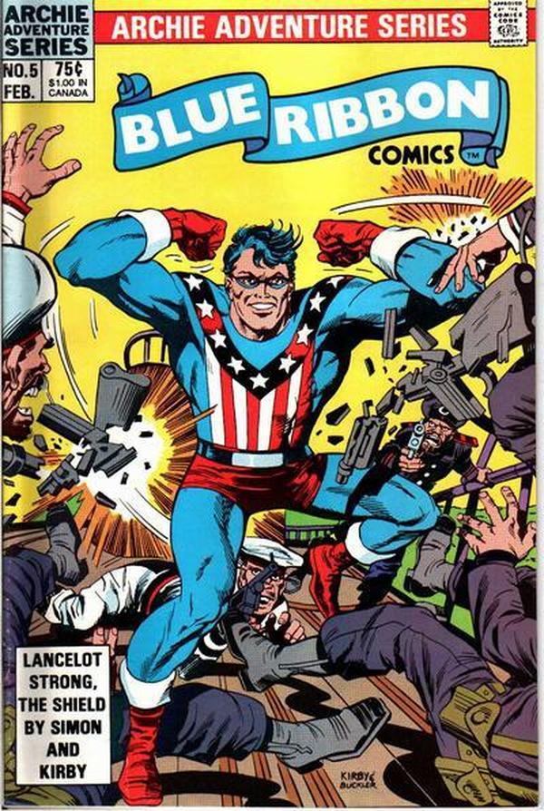 Blue Ribbon Comics #5 cover
