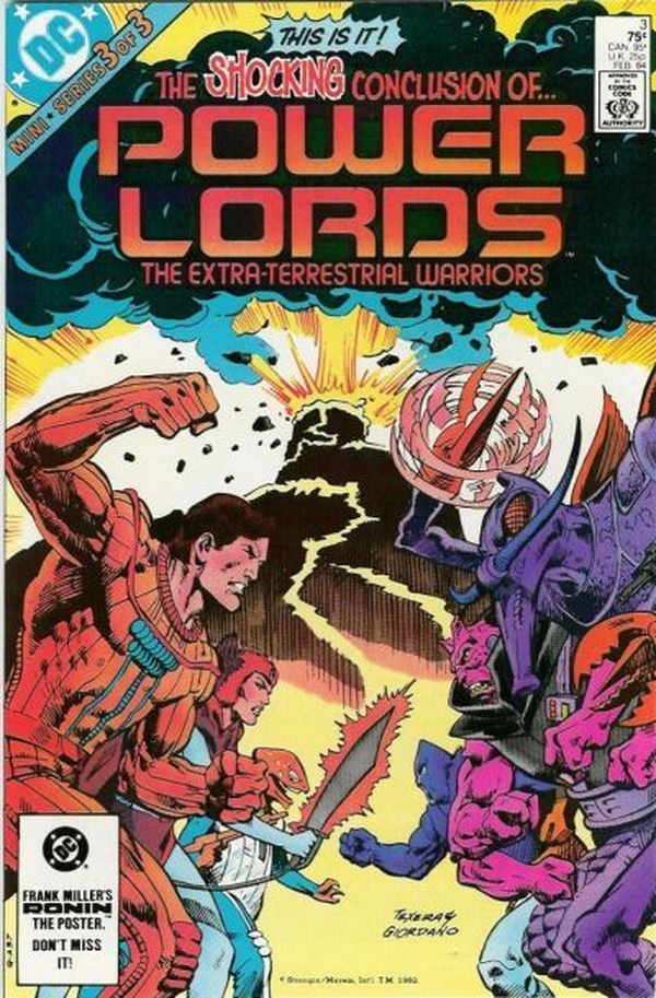 Power Lords #3 cover