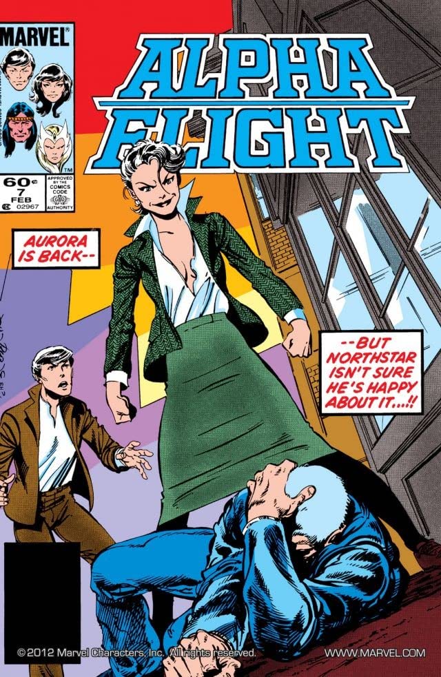 Alpha Flight #7 cover