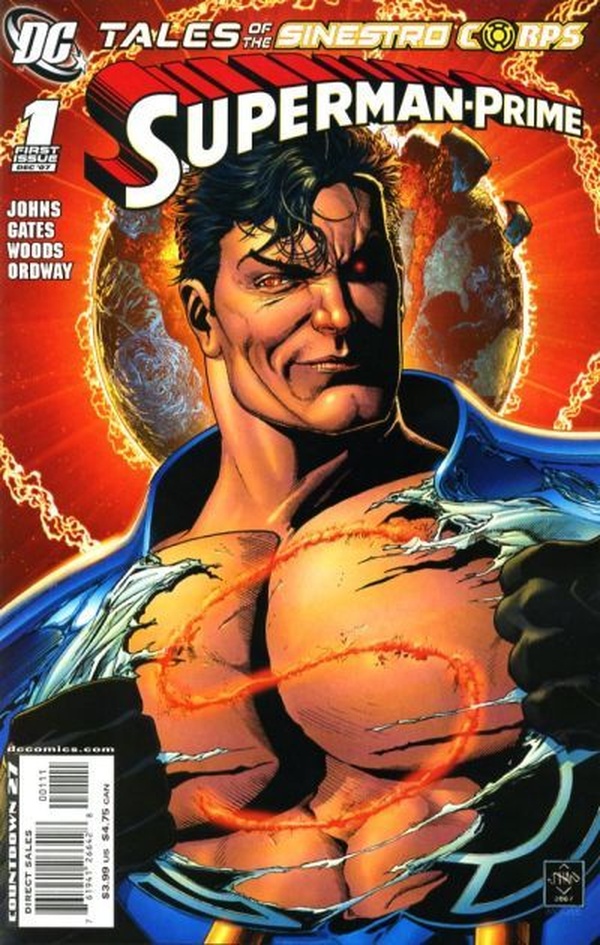 Tales of the Sinestro Corps: Superman Prime #1 cover