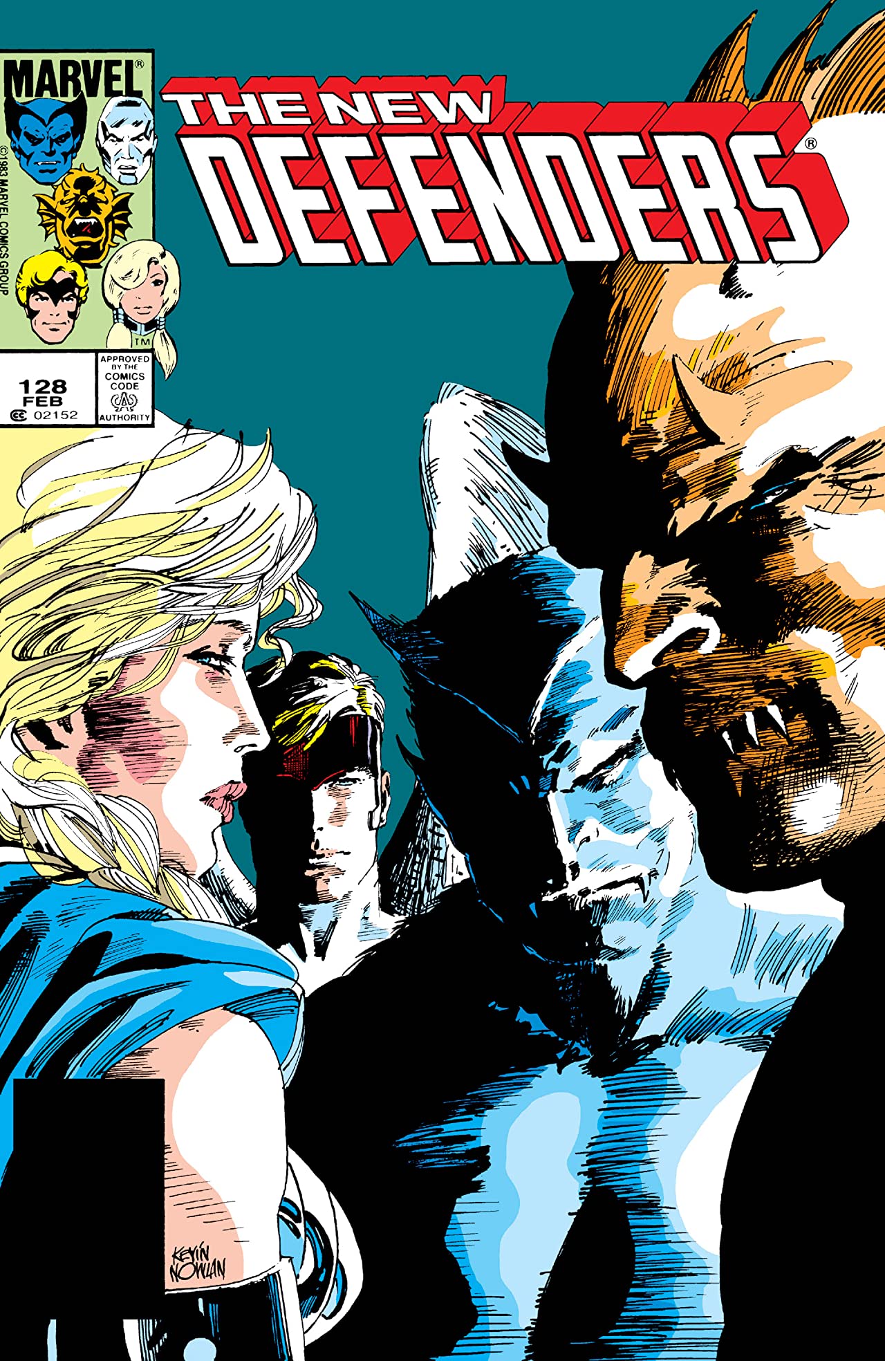 The Defenders #128 cover