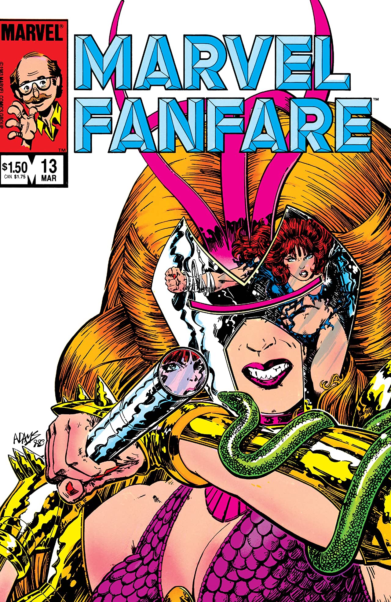 Marvel Fanfare #13 cover