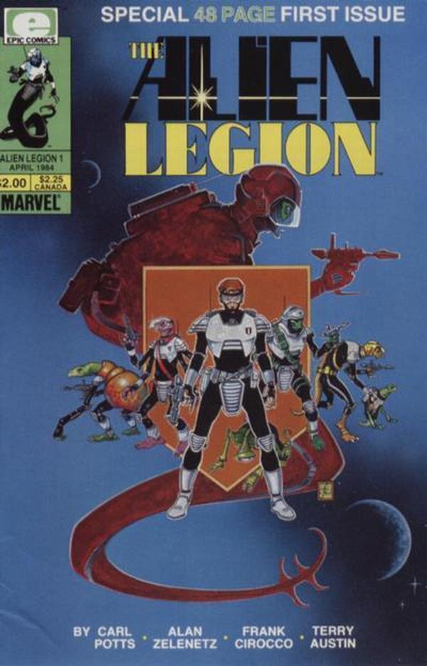 Alien Legion #1 cover