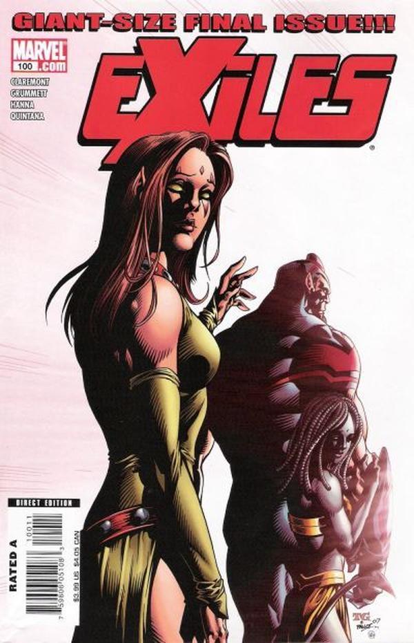 Exiles #100 cover