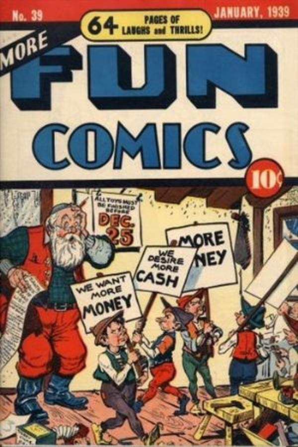 More Fun Comics #39 cover