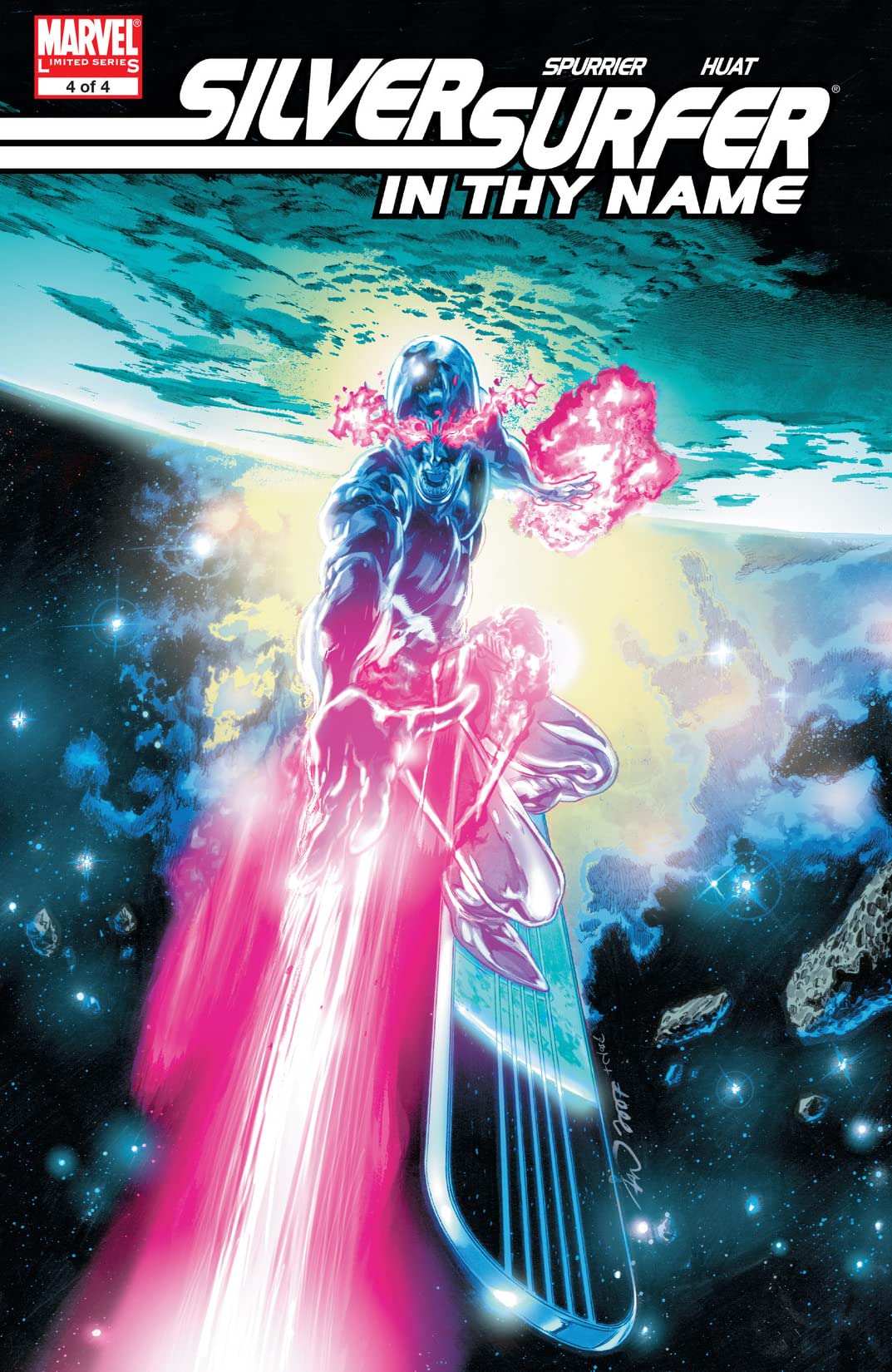 Silver Surfer: In Thy Name #4 cover