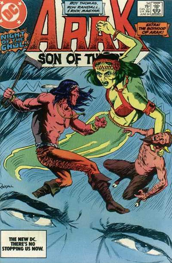 Arak / Son of Thunder #34 cover