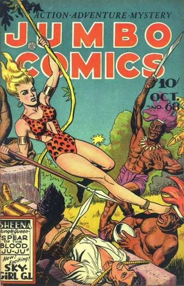Jumbo Comics #68 cover