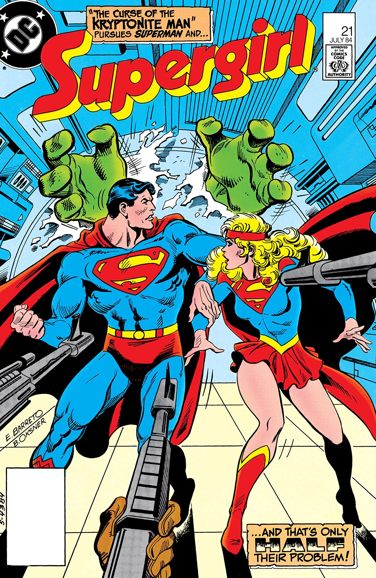 Supergirl #21 cover