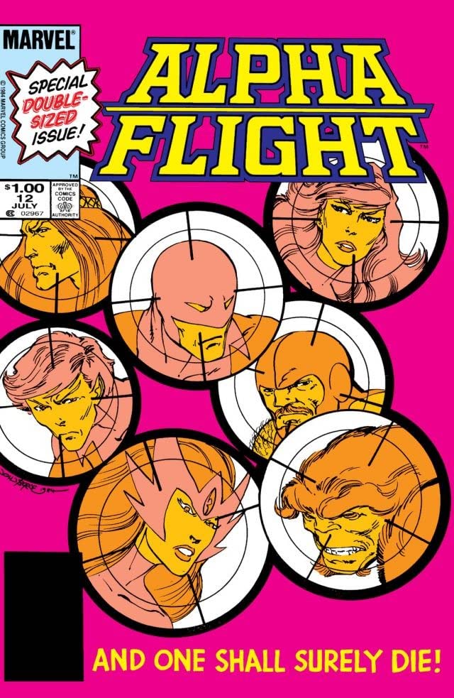 Alpha Flight #12 cover
