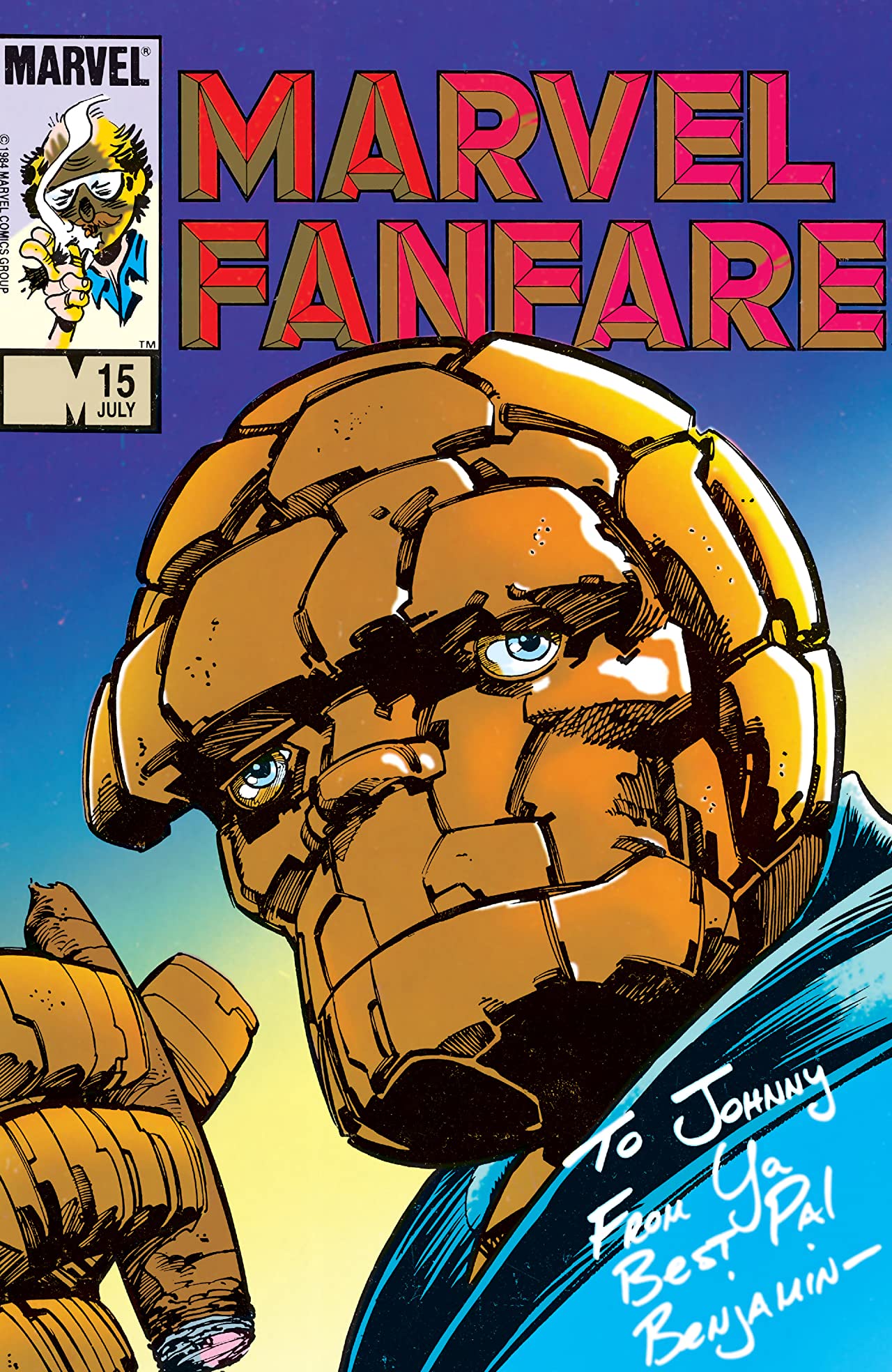 Marvel Fanfare #15 cover