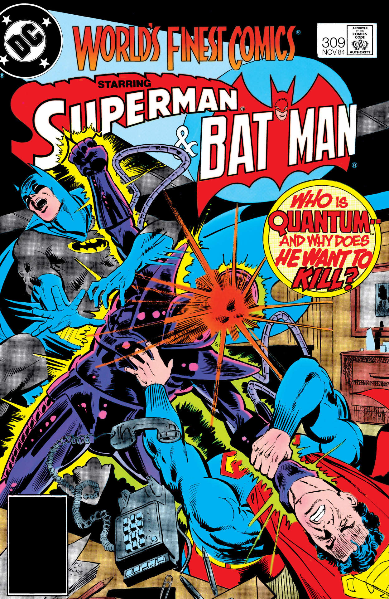 World's Finest Comics #309 cover