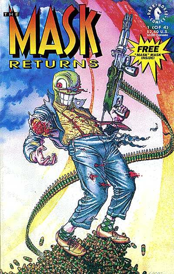 The Mask Returns #1 cover