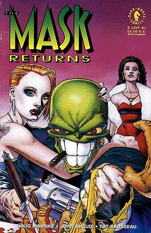 The Mask Returns #2 cover