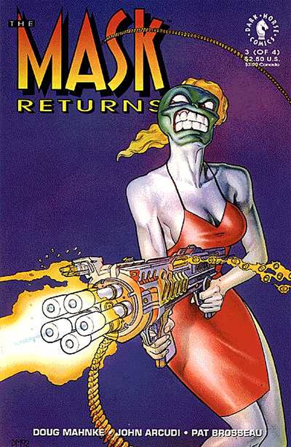 The Mask Returns #3 cover