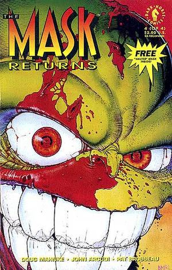 The Mask Returns #4 cover