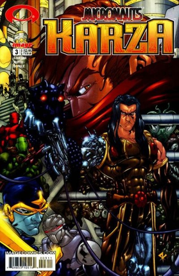 Micronauts: Karza #3 cover