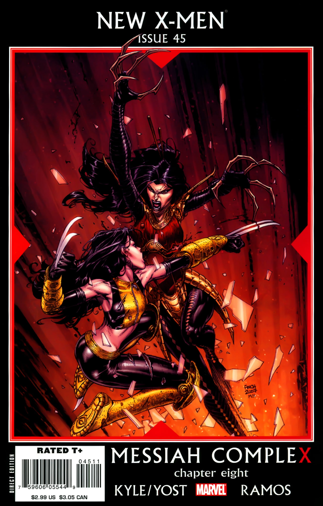 New X-Men #45 cover