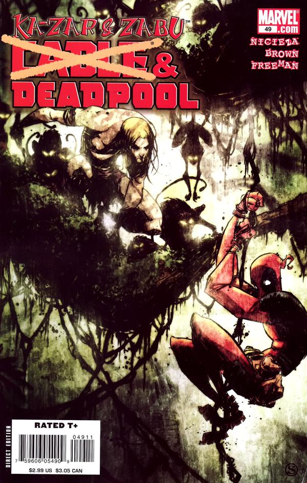 Cable & Deadpool #49 cover