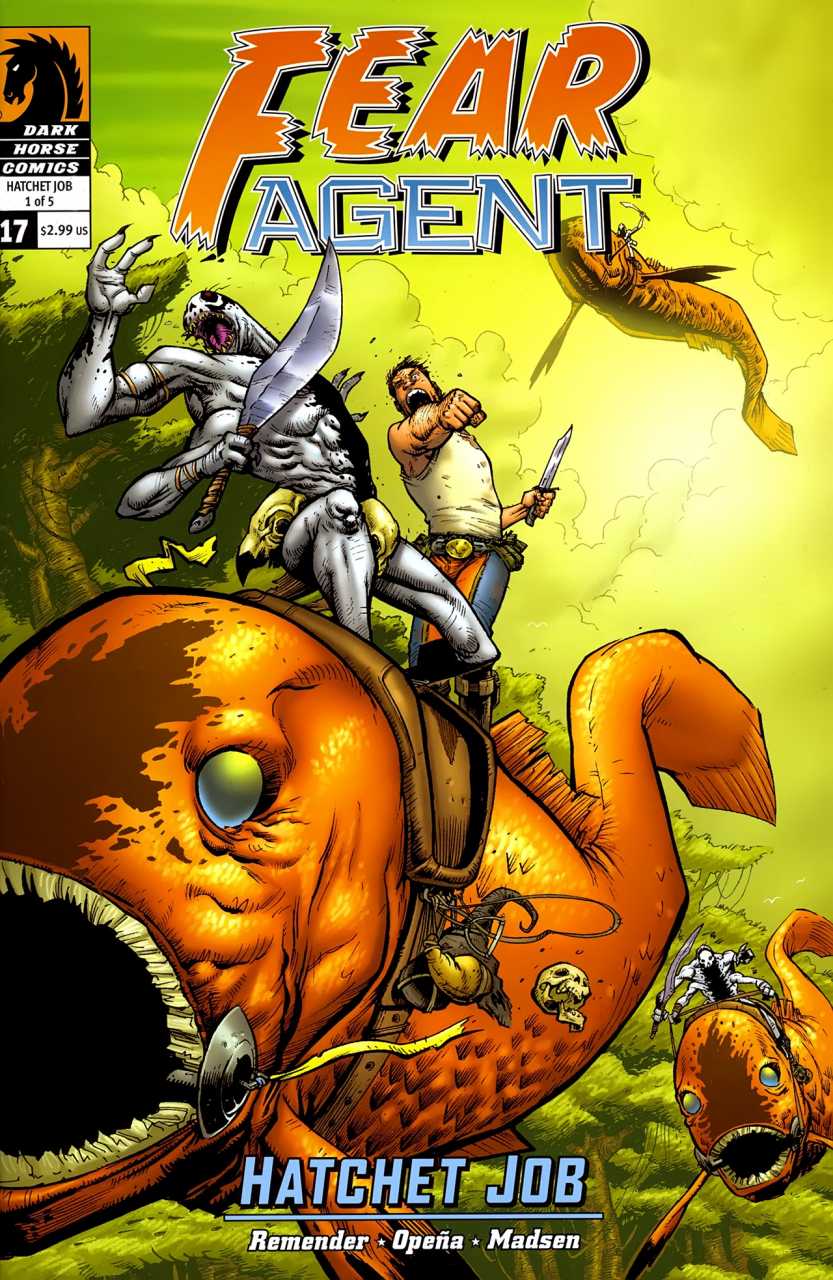 Fear Agent #17 cover