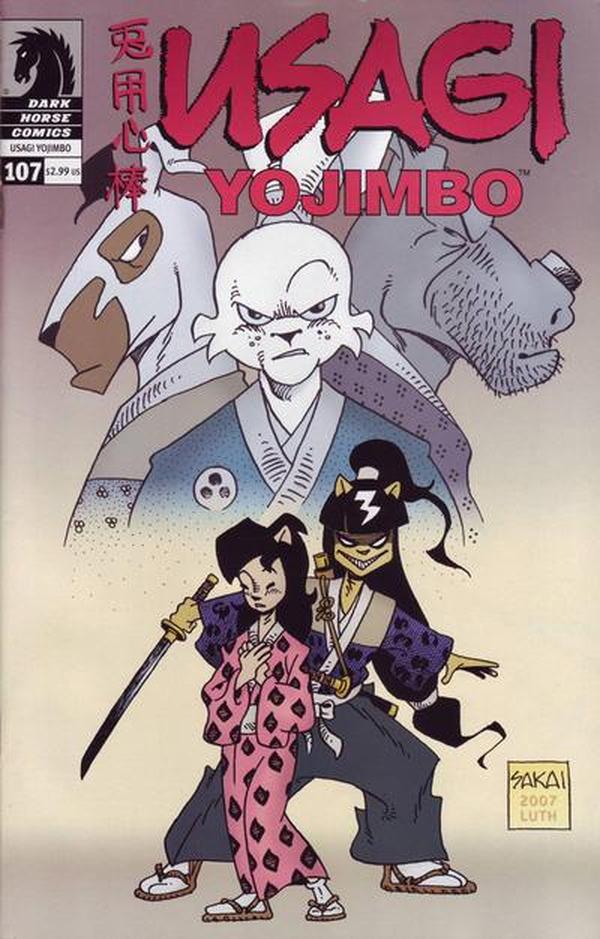 Usagi Yojimbo #107 cover