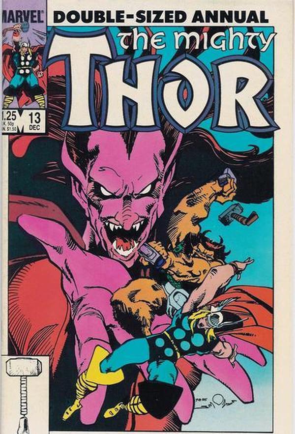 Thor Annual #13 cover