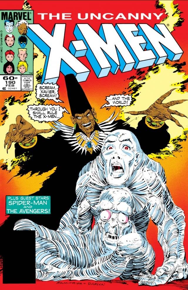 The Uncanny X-Men #190 cover