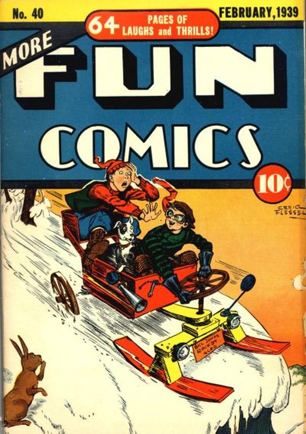 More Fun Comics #40 cover