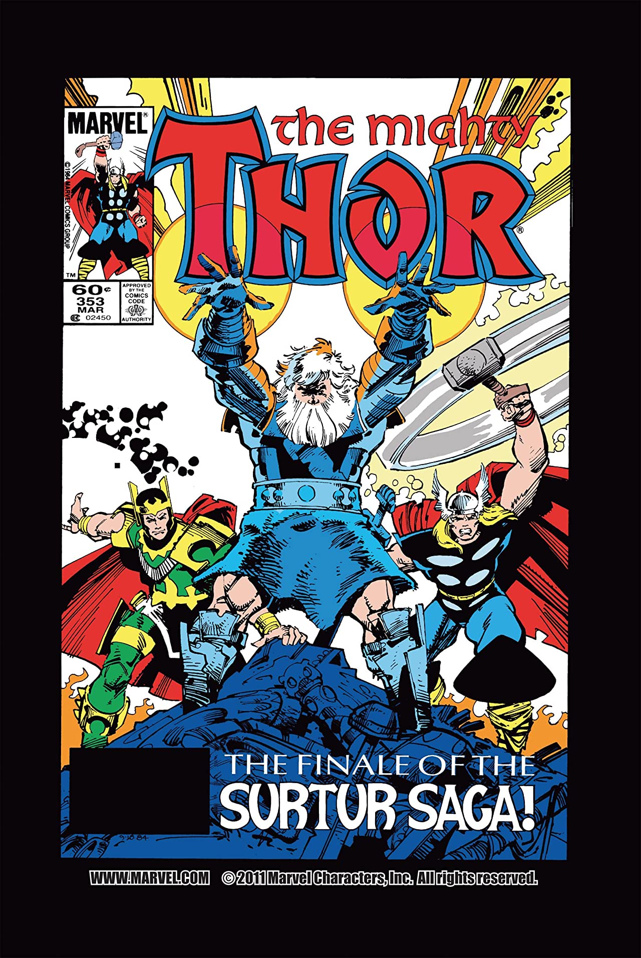 Thor #353 cover