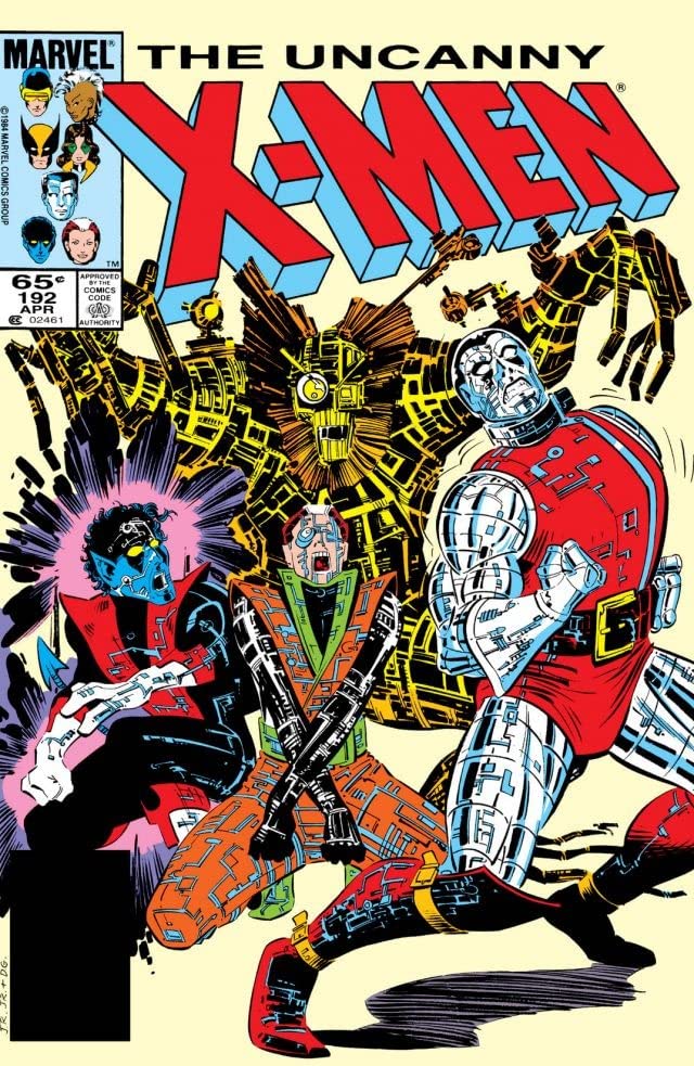 The Uncanny X-Men #192 cover