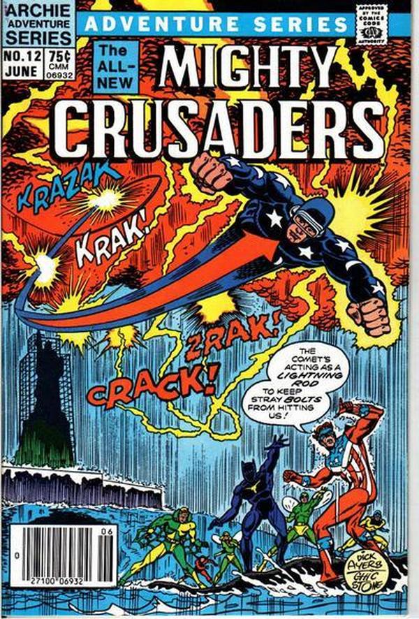 The Mighty Crusaders #12 cover