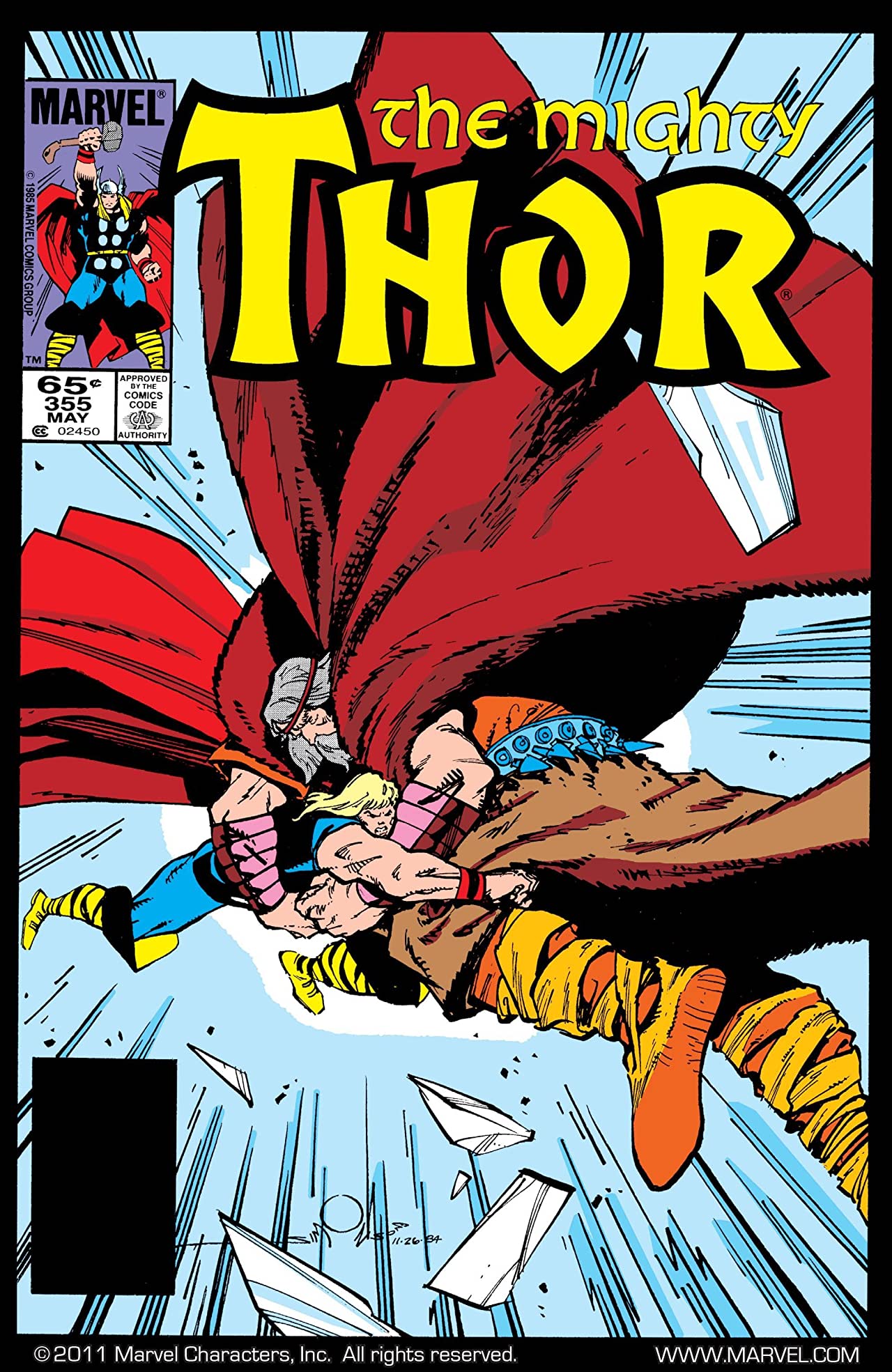 Thor #355 cover
