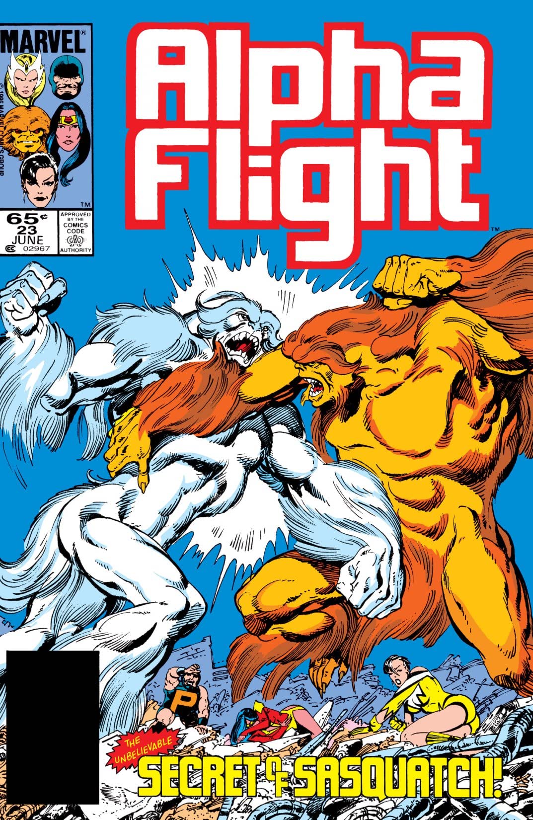 Alpha Flight #23 cover