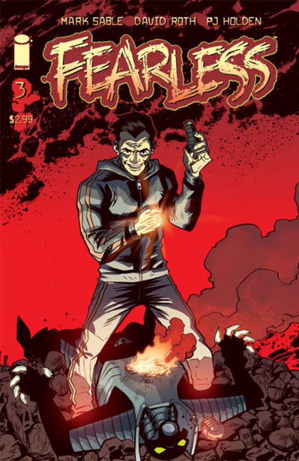 Fearless #3 cover