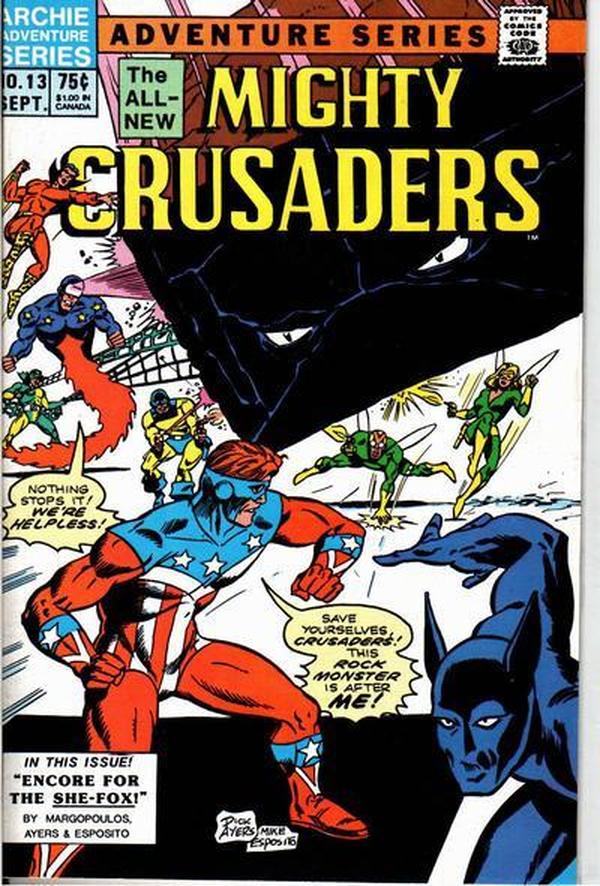 The Mighty Crusaders #13 cover