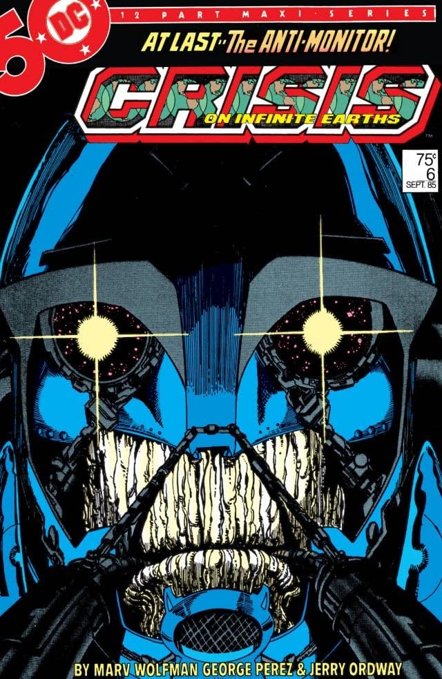 Crisis on Infinite Earths #6 cover