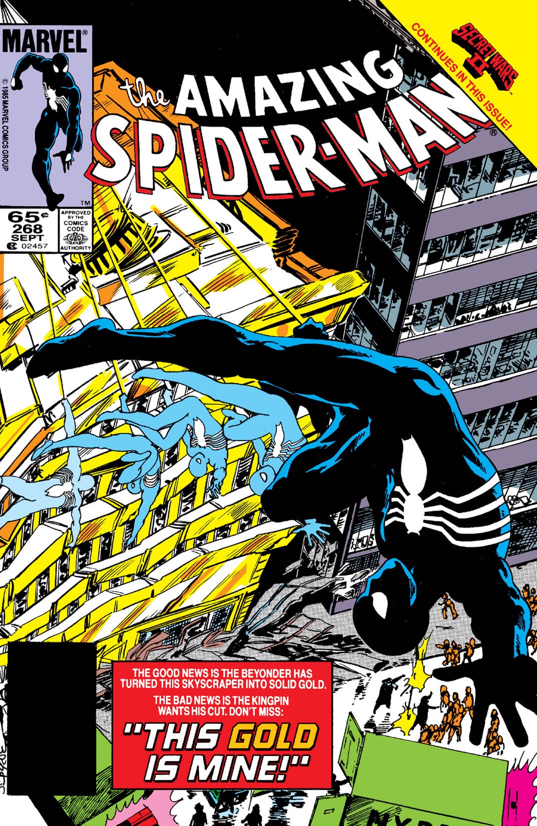 The Amazing Spider-Man #268 cover