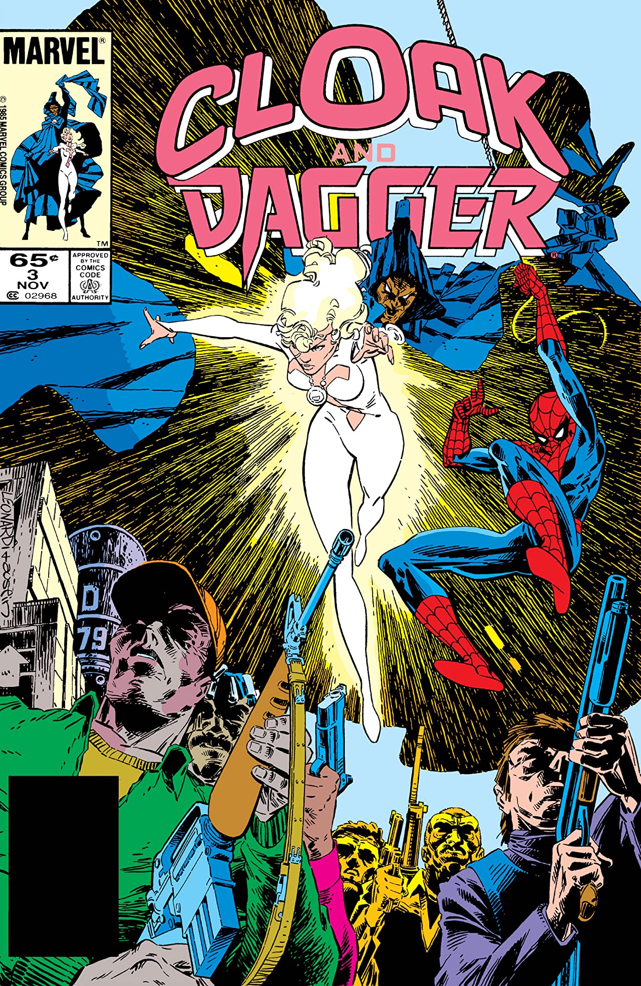Cloak and Dagger #3 cover
