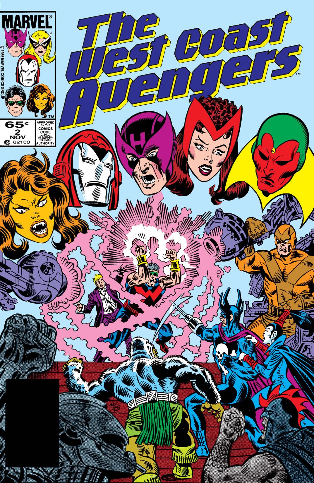 West Coast Avengers #2 cover