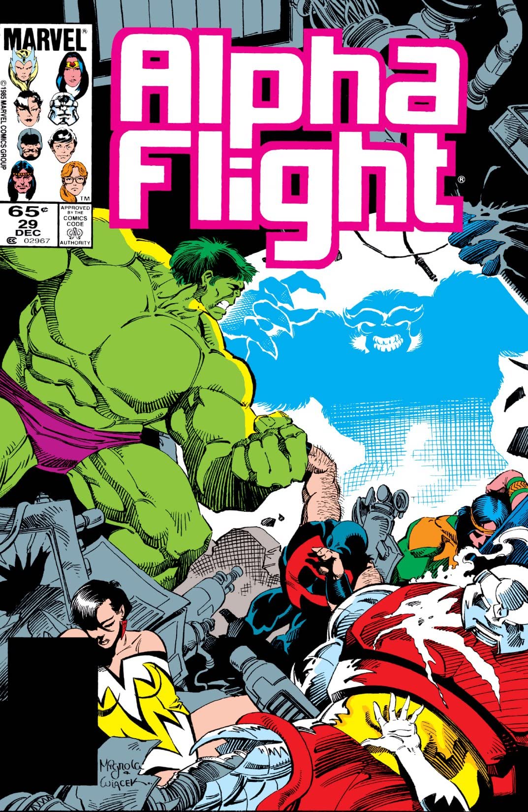 Alpha Flight #29 cover