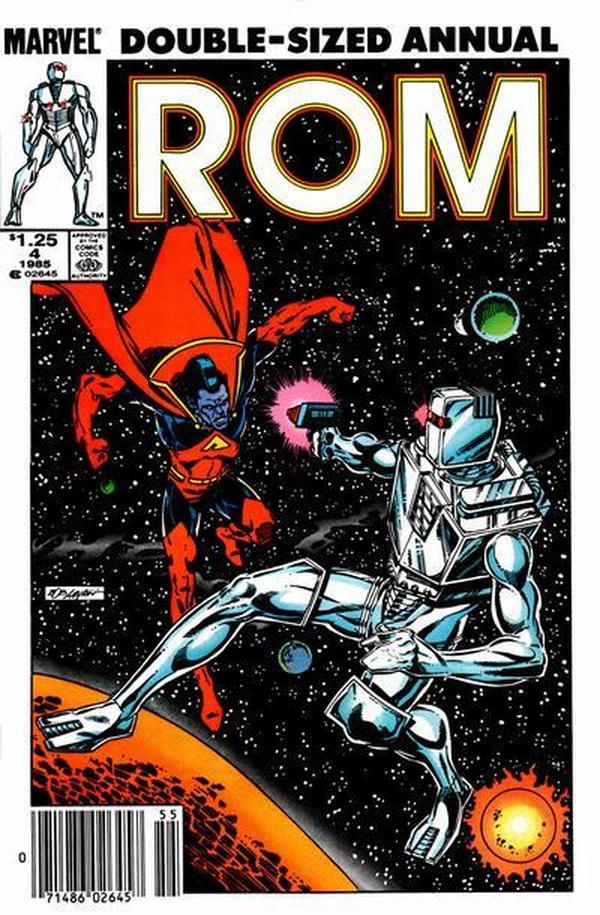 Rom Annual #4 cover