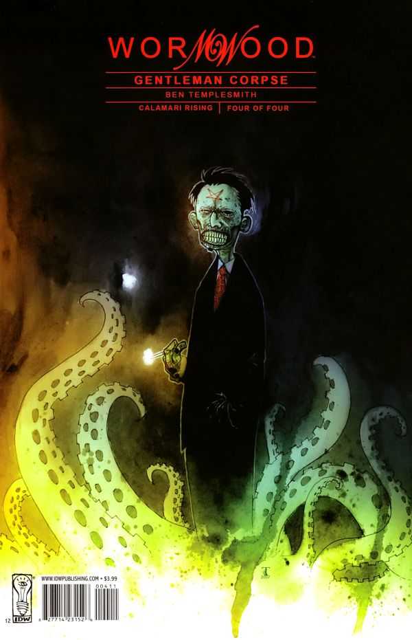 Wormwood Gentleman Corpse: Calamari Rising #4 cover