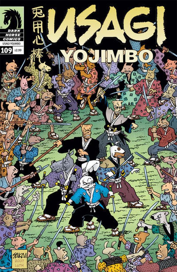 Usagi Yojimbo #109 cover