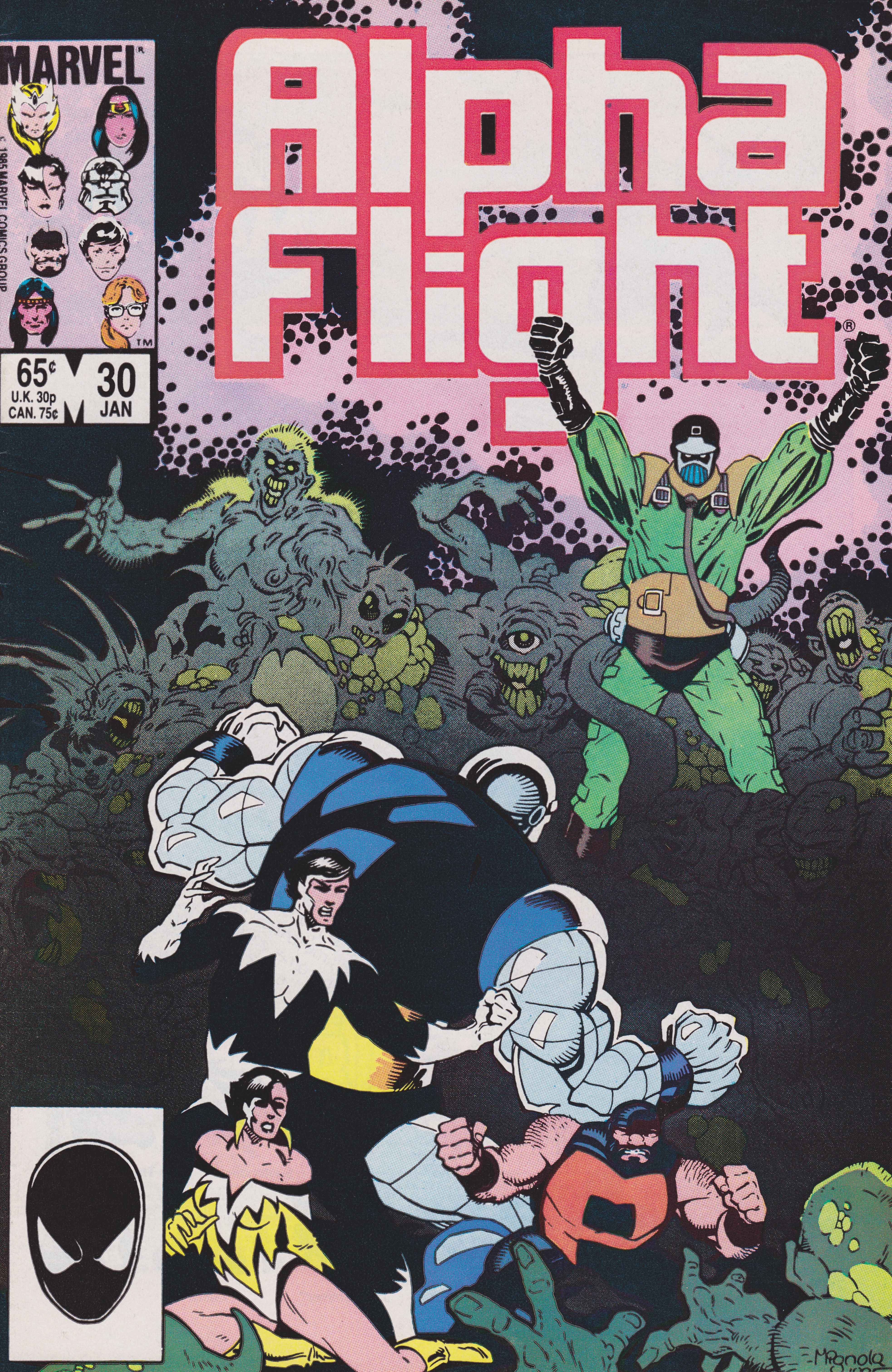 Alpha Flight #30 cover