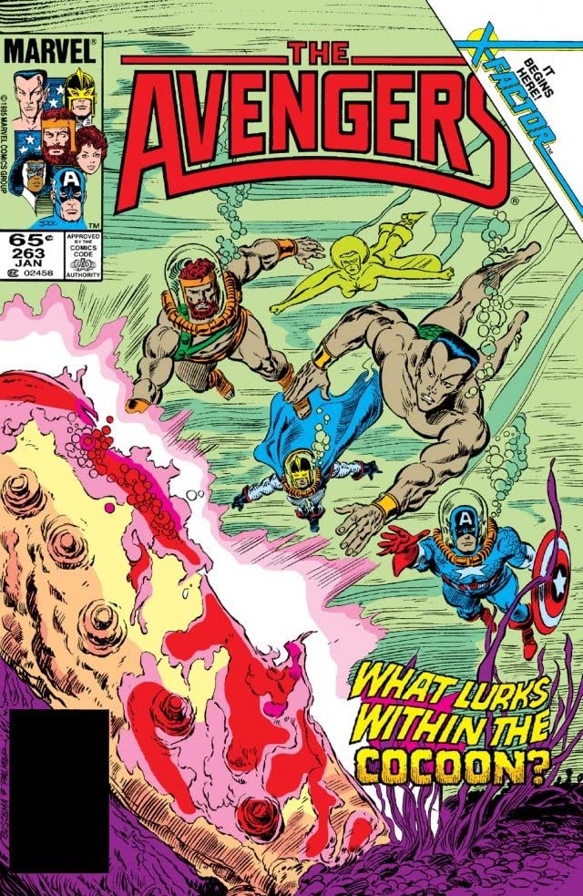 The Avengers #263 cover