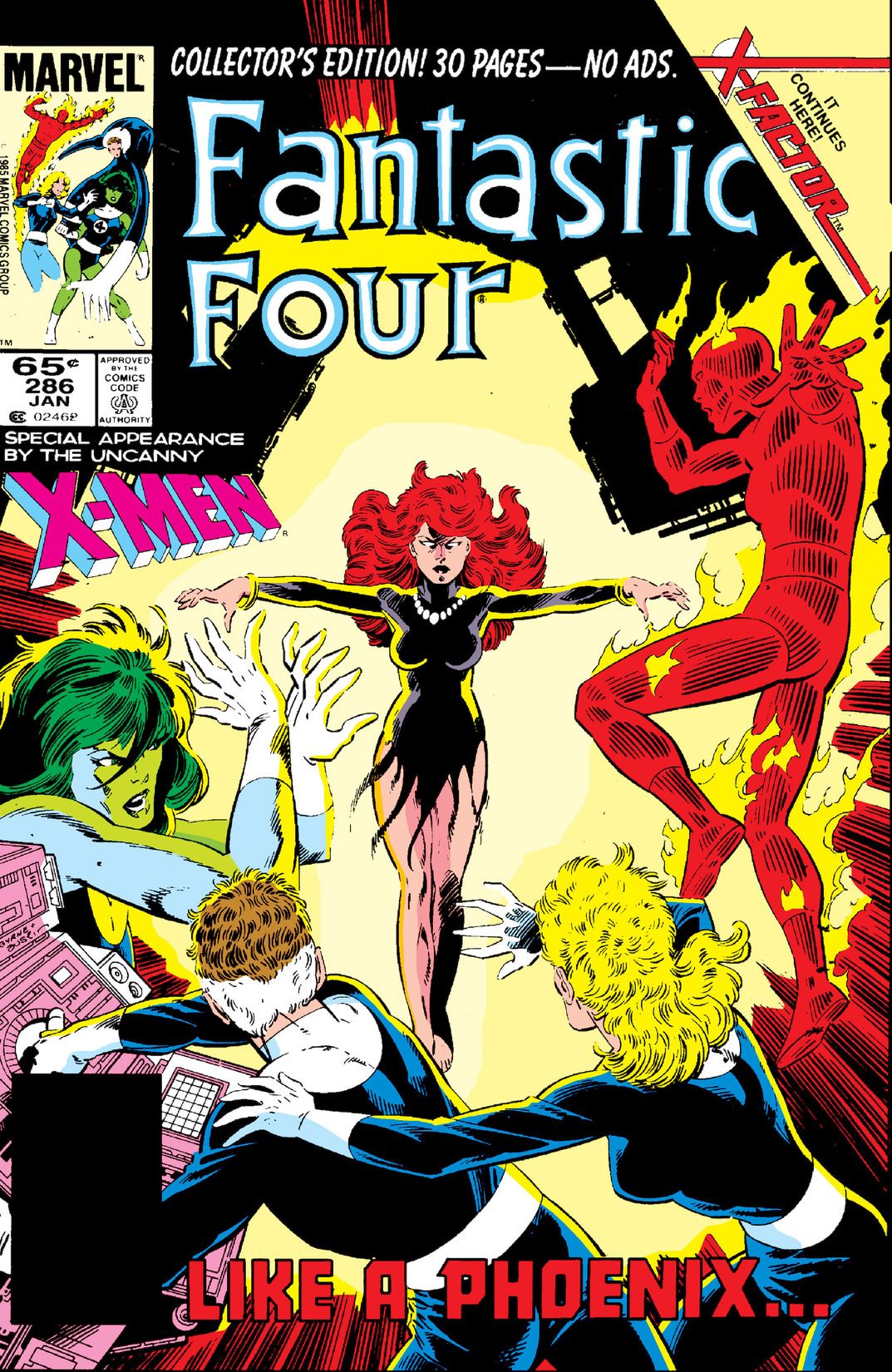 Fantastic Four #286 cover